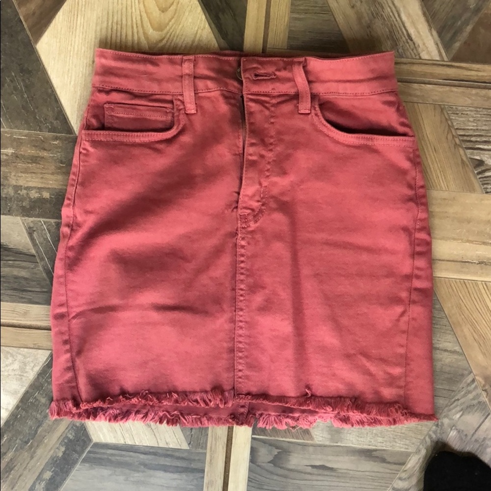 O2 Denim Skirt